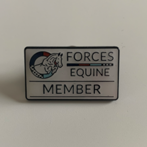 Forces Equine Members Pin
